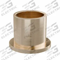 Flanged Sleeve Bearing: Bronze, SAE 841, 25 mm Bore, 30 mm OD, 30 mm Lg, -35°F to 300°F, 5 PK (MPN FFM2530-30B). Key specifications — System of Measurement: Metric; Material Grade: SAE 841; Flange Type: Flanged; Brand: OILITE.