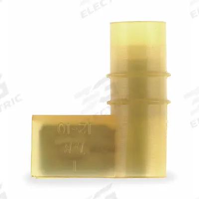 STA-KON Wire Disconnect: Yellow, Nylon, Full Coverage - Fully Insulated Flag Disconnects