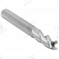 CLEVELAND Square End Mill: Carbide, 3 Flute, 7/16" Mill Dia, 9/16" LOC, 2-1/2" OAL (MPN C60631)