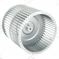 Blower Wheel: Forward-Curved, 10 3/4 in Dia, 10 3/8 in W, CW Hub End, Steel Wheel, 2 Inlets, Convex (MPN VTSYZ1010IWG). Key specifications — Manufacturer Part Number: VTSYZ1010IWG; Brand: DAYTON; Compatible with Grainger Part Number: 7HL63; Compatible with Brand: Dayton; Product Type: Blower Wheel; Rotation: CW Hub End.