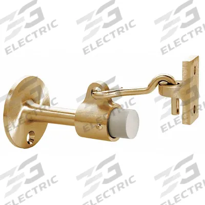 ROCKWOOD Hook-Style Door Holder: Door - Mounted, 1 in Wd, 1 3/4 in Overall Ht - Hook-Style Door Holders