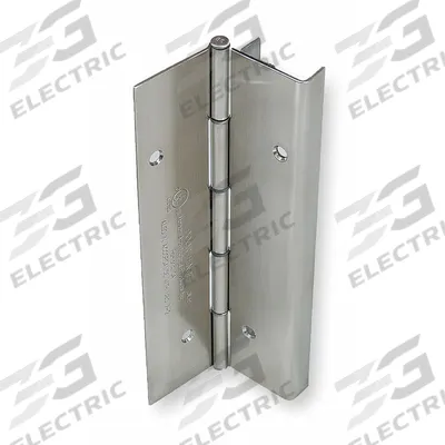 MARKAR Piano Hinge: Stainless Steel, 8 ft Leaf Ht, 1 3/4 in Leaf Wd - Full Mortise-Mount Piano Hinges