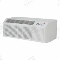 HOTPOINT Packaged Terminal Air Conditioner: 350 sq ft – 400 sq ft, 9,400 BtuH, 208/230V AC, 6-20P (MPN AHES09D3XXA). Key specifications — attr1147912: 208/230V AC; attr1147921: HOTPOINT.