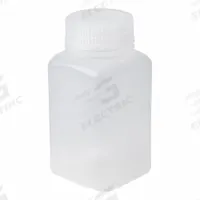 APPROVED VENDOR Reagent Bottle: 175 mL, 6 fl oz, PPCO, Colorless, 37 mm Screw Closure Size, Square (MPN 33606). Key specifications — attr1369897: Colorless; attr1369902: APPROVED VENDOR; attr1369942: Yes; attr1369946: No; attr1389359: Attached.