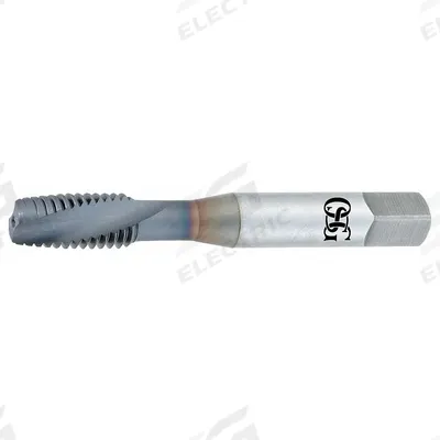 OSG Spiral Flute Tap: 1/4"-28 UNF, 2B, 2 Flute, Plug Chamfer - Spiral-Flute Taps for Aluminum