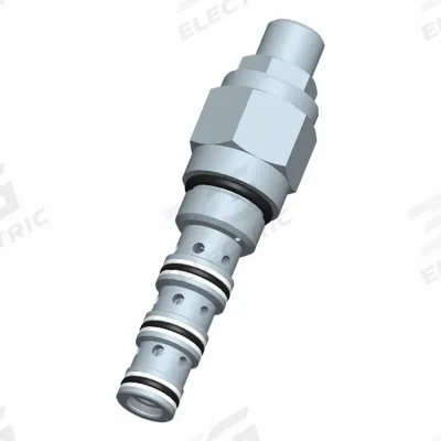 BUCHER HYDRAULICS Cartridge Valve: Screw-In, Two Positions, Screwdriver Adjustment, Three-Way - Directional Control Cartridge Valves