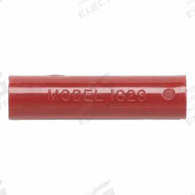 POMONA Banana Plug: 1 1/2 in Lg, 15 A Max Current Measurement - Standard Sheath Banana Jack to Non-Sheath Banana Plug Adapters
