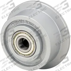 APPROVED VENDOR Track Wheel: 3 7/8 in Wheel Dia., 1 7/8 in Wheel Wd, 1,760 lb Load Capacity, Iron (MPN SPK 100K). Key specifications — attr1099880: No; attr1099886: Silver; attr1099891: APPROVED VENDOR.