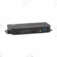 EATON TRIPP LITE KVM Swtich: USB Port, (3) DisplayPort Female, (6) 3.5 mm Female, 2 (MPN B005-DPUA2-K). Key specifications — Includes: (2) USB 3.0 A-to-B Cables (M/M); Brand: EATON TRIPP LITE; Product Type: KVM Switch; Audio Inputs: (6) 3.5 mm Female; Audio Outputs: (3) 3.5 mm Female; Video Outputs: (3) DisplayPort Female; USB Port: Yes; _Port Configuration: 2.