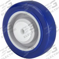 APPROVED VENDOR Caster Wheel: 3 1/2 in Wheel Dia., 1 1/4 in Wheel Wd, Polyurethane, Plastic, Std (MPN 1KA89). Key specifications — Brand: APPROVED VENDOR; Wheel/Tread Color: Blue.