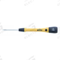 WIHA ESD-Safe Precision Torx Screwdriver: ESD Safe PicoFinish, Std Lg, Torx Tip, T1 Tip Size (MPN 27860). Key specifications — attr1205076: T1; attr1205081: WIHA.