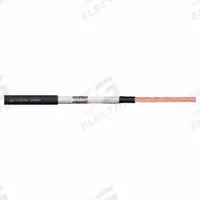 CHAINFLEX Motor Cable: 6 AWG Conductor Size, 1 Conductors, Single, TPR Jacket, Order by the Foot (MPN CFROBOT-036). Key specifications — Conductor Grouping: Single; Conductor Size: 6 AWG; Includes Ground: No; Minimum Bend Radius Factor - Flexible: 8 x OD; Minimum Bend Radius Factor - Fixed: 5 x OD; Overall Length: Order by the Foot; Brand: CHAINFLEX.