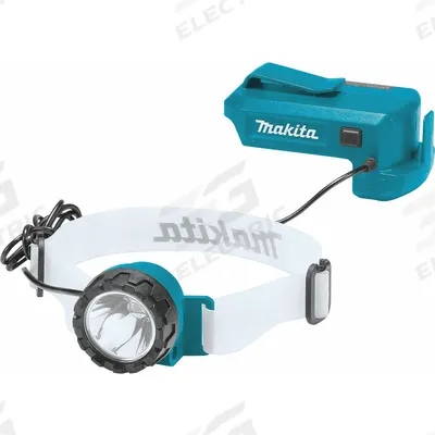 MAKITA Headlamp: LXT, Headlamp, 100 lm Max., 1 Modes, 2 3/16 in Max. Ht - Makita Work Lights & Jobsite Lights