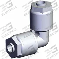 SMC High Purity Tube Fitting: 6 mm OD x 4 mm OD Size, Compression x Compression, PFA (MPN LQ1E21). Key specifications — Series: LQ1; Brand: SMC; Standards: RoHS_6, RoHS_10.
