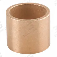 Sleeve Bearing: Bronze, SAE 841, 1/4 in Bore, 3/8 in OD, 1/2 in Lg, SAE 30 Oil, 10°F to 220°F, 3 PK (MPN EP040608). Key specifications — System of Measurement: Inch; Material Grade: SAE 841; Lubricant Material: SAE 30 Oil; Brand: BUNTING BEARINGS.