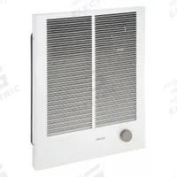 BROAN Recessed Electric Wall-Mount Heater: 1125 W/2250 W/1500 W/3000 W, 208/240V AC, Single Phase (MPN 194). Key specifications — Grille Color: White; Programming Capability: Non-Programmable; Wattage Output: 1125 W/2250 W; Voltage, Phase: 208/240V AC, 1-phase; Rough-In Dimensions - H x W x D: 18 in x 14-1/4 in x 3-3/4 in; Nominal Voltage - HVAC: 240V AC; Brand: BROAN; Phase: Single.
