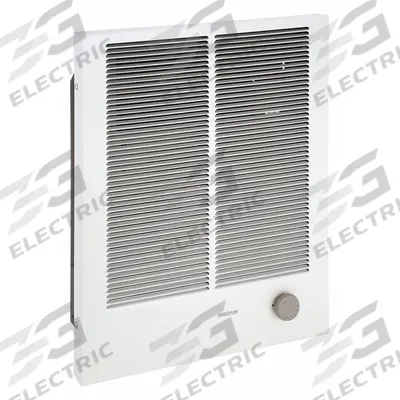 BROAN Recessed Electric Wall-Mount Heater: 1125 W/2250 W/1500 W/3000 W, 208/240V AC - Large Recessed Electric Wall Heaters