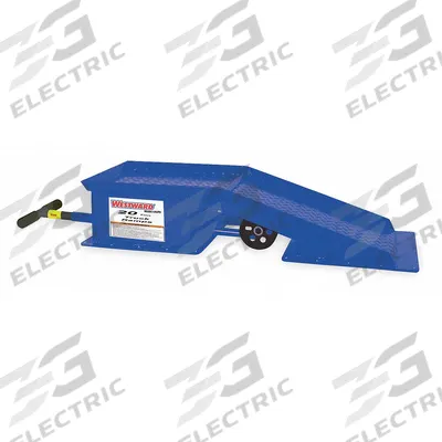 WESTWARD Truck Ramp: 20 ton Load Capacity, Not Adj, Steel, 45 5/8 in Overall Lg - Vehicle Repair Ramps