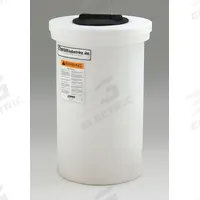SNYDER INDUSTRIES Storage Tank: Single Wall, Vertical, 60 gal, Closed Top, 3/16 in Wall Thick, HDPE (MPN 5680000N97205). Key specifications — Construction Material: HDPE; Brand: SNYDER INDUSTRIES.