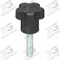 INNOVATIVE COMPONENTS Hand Knob: 5 Point, Plastic w/ Steel Thread, 5/16"-18 Thread, 1.5 in Thread Lg (MPN GN5C15005S2--21). Key specifications — Brand: INNOVATIVE COMPONENTS.