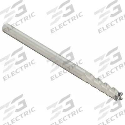 OSG Square End Mill: Carbide, 4 Flute, 4 mm Mill Dia, 28 mm LOC, 76 mm OAL (MPN 484-1575) - General Purpose Carbide Square End Mills