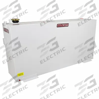 WEATHER GUARD Transfer Tank: White, Square, 75 gal Capacity, Steel, 12 ga Thick - Square Liquid Transfer Tanks