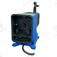 PULSATRON Chemical Metering Pump: Solenoid, 115V AC, 1/5 hp HP, PP Head, CSPE/PTFE Diaphragm, 100:1 (MPN LPH7SA-PTC3-G19). Key specifications — Brand: PULSATRON; Diaphragm Material: CSPE/PTFE; Reproducibility: ±2.0%; Nameplate Voltage: 115V AC; Check Ball Material: Ceramic; Fitting Material: PP; Seal Material: PTFE.