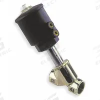 ASCO Angle Body Piston Valve: 2-Way, Normally Closed, 2 in Pipe Size, Bronze Body, FKM Seal (MPN 8290A025). Key specifications — Brand: ASCO; Nominal Pipe Size: 2 in; Operating Environment: Indoor.