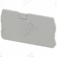 SCHNEIDER End Barrier: Screw Mount, Gray, Spring Terminals (MPN NSYTRACR42). Key specifications — attr1307181: NSYTRP42; attr1307182: Spring Terminals; attr1307177: SCHNEIDER; attr1307201: Screw Mount.