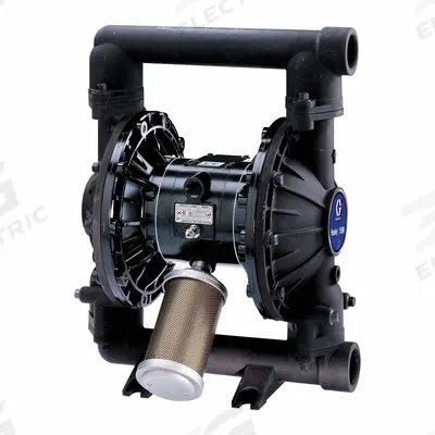 GRACO Diaphragm Pump: Aluminum Body, 1 1/2 in, NPT Connection, 100 gpm - Aluminum Housing AODD Pumps