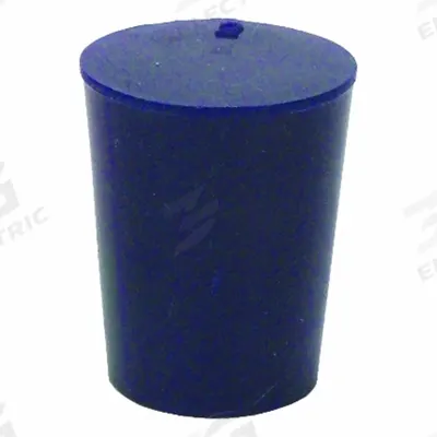 UNITED SCIENTIFIC SUPPLIES Stopper: Silicone, 2 Stopper Size, 16 mm Bottom Dia, 20 mm Top Dia, 25 mm Overall Ht - Synthetic Rubber Stoppers
