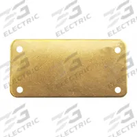 C.H. HANSON Blank Tag: Brass, Brass, 0.04 in Thick, Rectangle, 6 in x 2 in, 5 PK (MPN 43057). Key specifications — Material: Brass; Color: Brass; Brand: C.H. HANSON.
