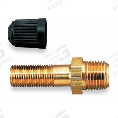 CONTROL DEVICES Air Tank Valve: 1/8 in NPT, Brass - Drain Valve Parts