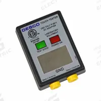 DESCO Wrist Strap Tester: Adapter, NIST, 750 kiloohm – 10 megaohm, 6 V DC Input Volt - Max, 19350. Key specifications — attr1049950: Adapter; attr1049963: DESCO.