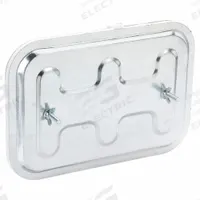 Duct Access Door: 8 in x 12 in, 16 ga, Steel, Thumbscrews, 2,300°F Max Temp Rating, 2 Mounting Stud (MPN GRD128F2GA). Key specifications — Brand: DUCTMATE; Material: Steel; For Duct Shape: Rectangular.