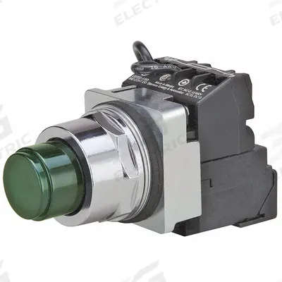 Siemens Illuminated Push Button: Illuminated, Extended Profile, Non-Metallic, 30 mm - Illuminated Extended-Length Push Buttons