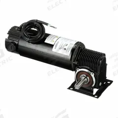 DAYTON DC Gearmotor: Right Angle, 90V DC, TENV, 60 RPM, 120 in-lb Max Torque, 30:1, 2.33 A, CW/CCW (MPN 3XA86). Key specifications — Motor Type: Permanent Magnet DC; Brand: DAYTON; Full Load Current: 2.33 A.