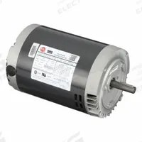 U.S. MOTORS General Purpose Motor: Rigid Base Mount, Open Drip Proof, 1/2 hp, 1,725 RPM (MPN D12P2ACR). Key specifications — Brand: U.S. MOTORS; Nameplate Voltage @ 60 Hz: 460V AC; Full Load Current @ 60 Hz: 2.0-1.9/1.0 A; Nameplate RPM @ 60 Hz: 1,725 RPM; Motor Enclosure: ODP.
