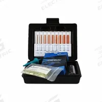 CHEMETRICS Water Quality Test Kit: Hydrogen Peroxide, 1,000 to 10,000 ppm, 1,000 ppm, 30 Tests (MPN K-5520C). Key specifications — Includes: Pipettor Tips; Range: 1,000 to 10,000 ppm; Sensitivity: 1,000 ppm; Test Parameters: Hydrogen Peroxide.