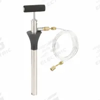 NU-CALGON Oil Pump: 2.6 oz Per Stroke, 200 psi Max, 1/4 in Connection Size, Fitting/Transfer Hose (MPN 4814-40). Key specifications — Brand: NU-CALGON; For Lubricant Type: Polyalkylene Glycol.