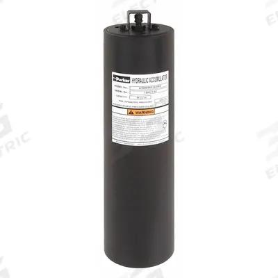 Parker Piston Accumulator: 58 cu in Fluid Volume, 63 cu in, 220 gpm Max. Flow - Piston Accumulators