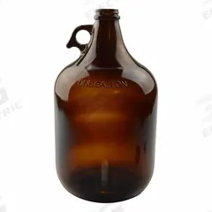 QORPAK Jug: Amber, Glass, 3.79 L, 164.85 mm, 304 mm Overall Ht, Screw On Cap, Shouldered Handle (MPN 325552). Key specifications — attr1371258: No; attr1371256: Shouldered; attr1371264: QORPAK.