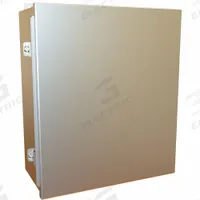 HAMMOND Electrical Enclosure: Stainless Steel, 14 in x 12 in x 6 in, NEMA 12/13/3R/4/4X, w/Panel (MPN 1414N4SSM6). Key specifications — Brand: HAMMOND; Closure Method: Clamps; Enclosure Material: Stainless Steel; Includes Inner Panel: with Inner Panel Included.