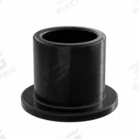 OILITE Flanged Sleeve Bearing: Vespel SP-21, 3/8 in Bore, 1/2 in OD, 1/2 in Overall Lg, Black (MPN VSPF-0607.5-04B). Key specifications — Brand: OILITE; Color: Black.