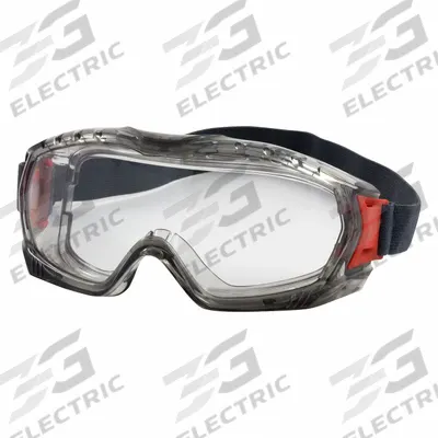 PIP Safety Goggles: Clear Lens Color, FogLess 3Sixty/Scratch-Resistant, Indirect - Comfort Fit Safety Goggles