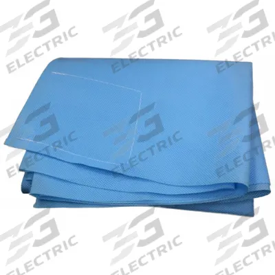 MEDSOURCE Cot Sheet: Full Cot, 72 in Overall Lg, 30 in Overall Wd, Blue, Polypropylene - Disposable Sheets