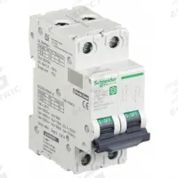 SCHNEIDER IEC Supplementary Protector: 32 A Amps, 500V DC, 5kA at 250V DC, Screw Clamp, C60H-DC, C (MPN M9U21232). Key specifications — Terminal Connection: Screw Clamp; AC Voltage Rating: Not Rated; Curve Type: C; DC Voltage Rating: 500V DC; Max. AIR Rating: 5kA at 250V DC; Series: C60H-DC; Brand: SCHNEIDER.