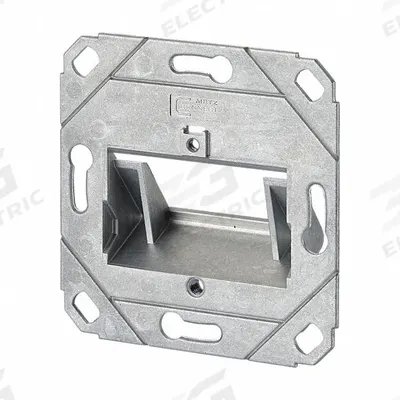 METZ CONNECT Wall Outlet: UP0, GD-Zn (Zinc Die-Cast), Individual Keystone Modules - Voice & Data Housings, Panels & Connector Components