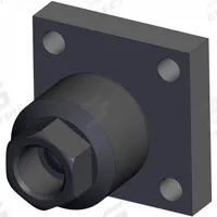 SMC Floating Joint: SMC JA Series, JAF80-22-150, Brass, M22 x 1.5 Thread Size, Fits 80 mm Bore Dia. Key specifications — attr1112202: JAF80-22-150; attr1114601: Brass; attr1114620: M22 x 1.5.