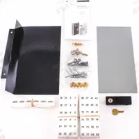 GE Installation Kit: For GE Pro-Stock A-Series Panelboards, 9.25 in Wd, 16.75 in Lg (MPN PROCARE). Key specifications — attr217854: Installation Kit; attr196352: GE Pro-Stock A-Series Panelboards; attr196357: (5) MLA1 Filler Plates; attr211155: GE.